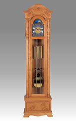 Grandfather Clock 545 natural oak